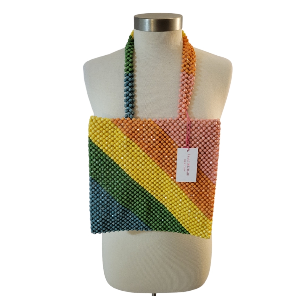 Isaac Mizarahi New York Rainbow Tote NWT
